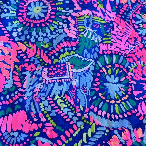 LILLY PULITZER No Prob Llama Kerri Maxi Dress Pima Cotton - Picture 6 of 10